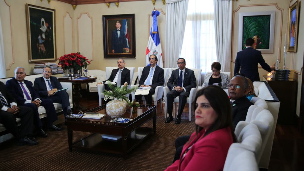 Instituciones exponen a Danilo Medina avances y metas en sector Educación