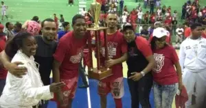 Ciro Pérez campeón torneo de básket de San Cristóbal