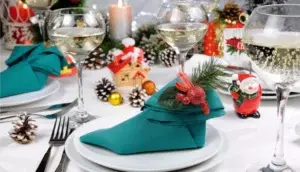 Hermosas ideas para decorar tu mesa de Navidad