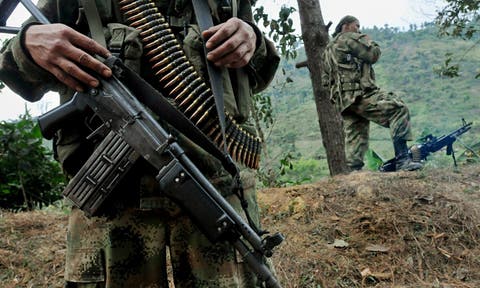Once disidentes de las FARC mueren en operación militar en Colombia