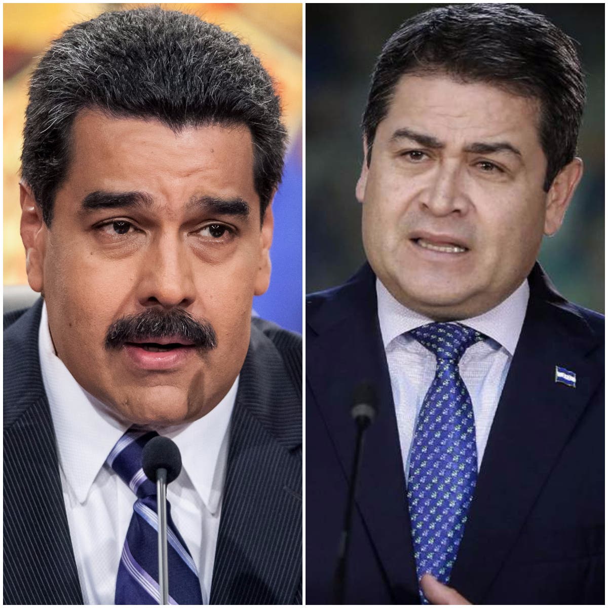 Maduro llama “alimaña” al presidente de Honduras