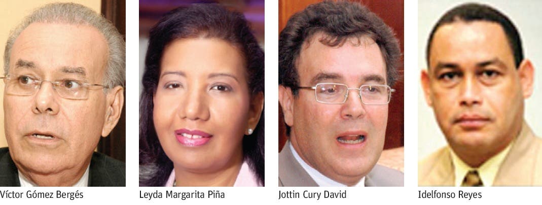 Cuatro jueces del Constitucional cumplen período de su elección