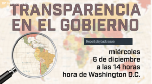 Embajada de EE.UU realizará chat interactivo “Transparencia en el Gobierno”