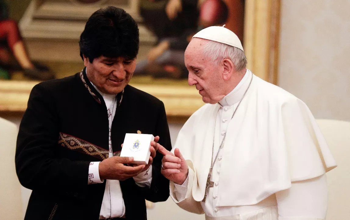 VATICAN-POPE-BOLIVIA