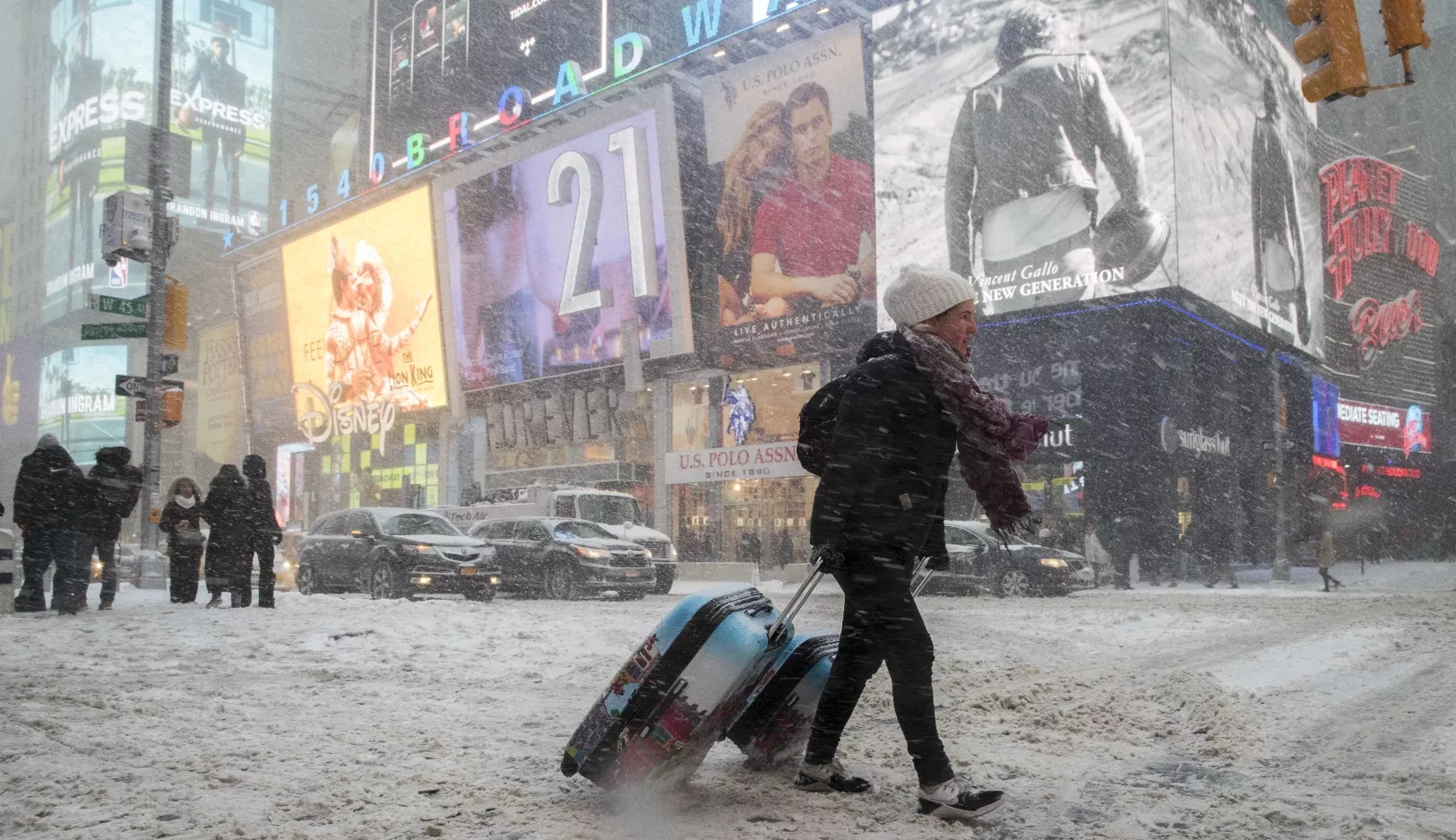 Tormenta de nieve castiga a Nueva York