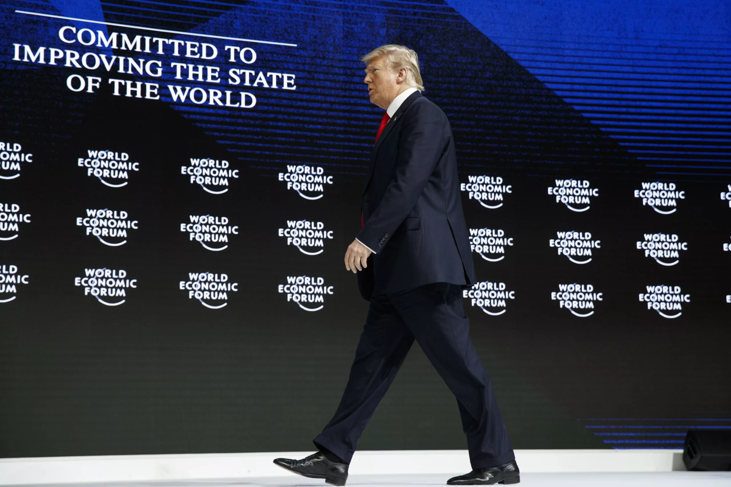 Trump prevé que su discurso en Davos será 