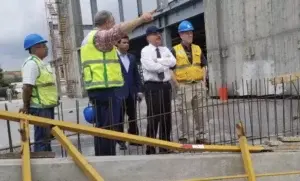 Danilo Medina supervisa avances de la Ciudad Sanitaria Luis Eduardo Aybar