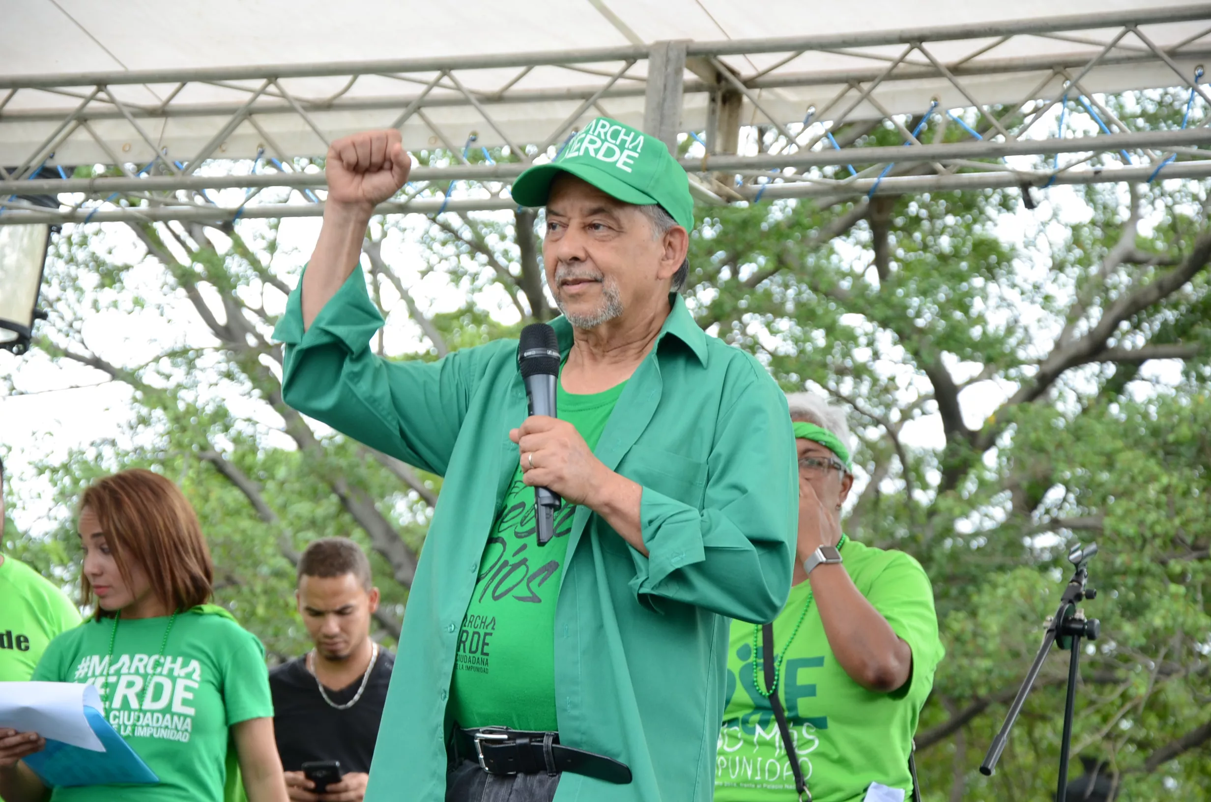 Huchi Lora denuncia Gobierno pretende desacreditar movimiento Marcha Verde