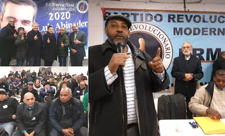 Seguidores de Abinader en NY eligen candidatos para convención