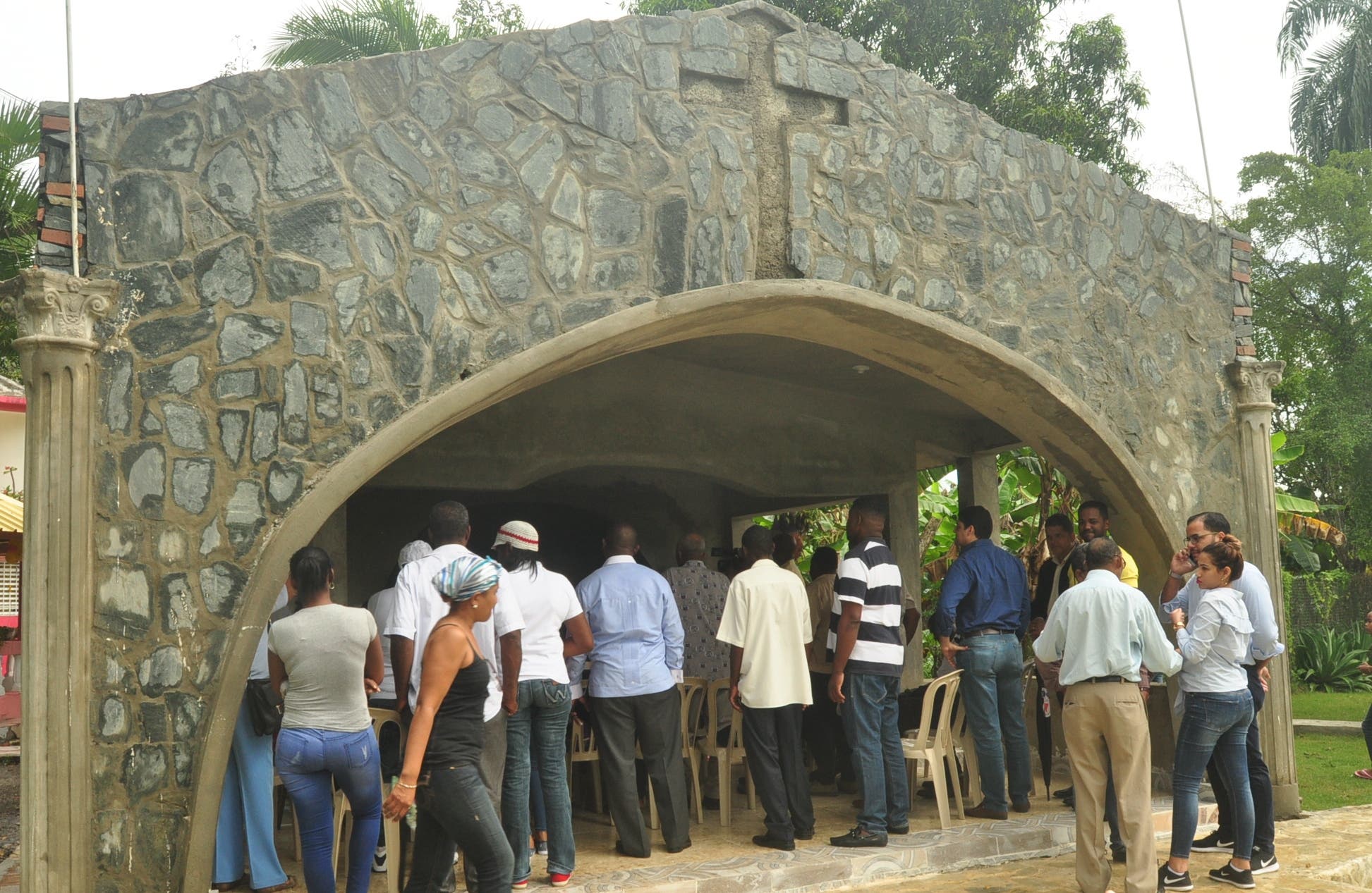 Inauguran una capilla en comunidad “El Enjuagador” del  municipio de Guerra