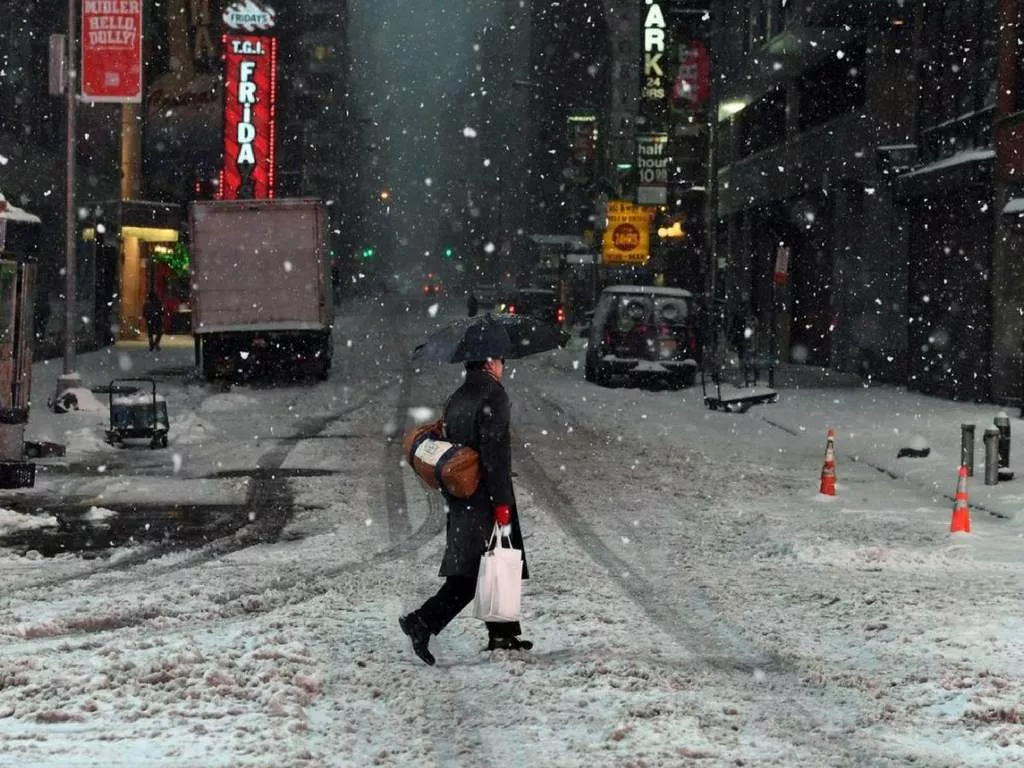 Nieva en Florida por primera vez en tres décadas