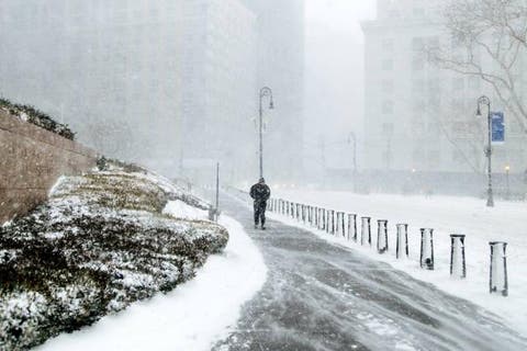 Más de 1.5 millón de dominicanos afectados por frío y nieve en Estados Unidos