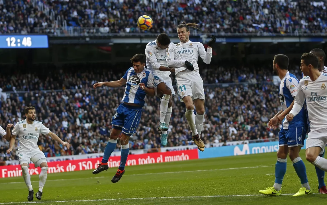 El Madrid golea con dobletes de Cristiano Ronaldo, Gareth Bale y Nacho Fernández