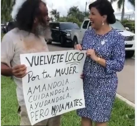 Margarita Cedeño se vuelve «loca» con el «loco Jonás»