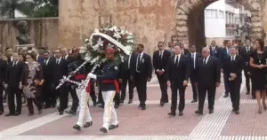 Con ofrenda floral en el Altar de la Patria inician actos por el Día del Poder Judicial