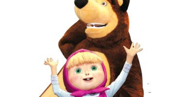 “Masha y el Oso” vienen alegrar niños