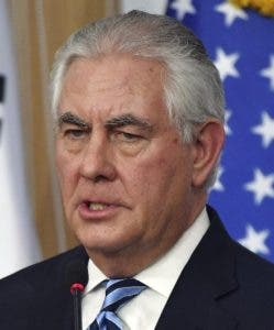 Tillerson busca recomponer la diplomacia en Medio Oriente