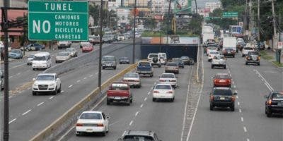 Realizarán trabajos de iluminación en túnel de la avenida 27 de febrero el jueves