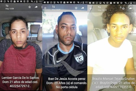 Capturan tres presuntos delincuentes que asaltaron a mano armada supermercado en Sosúa