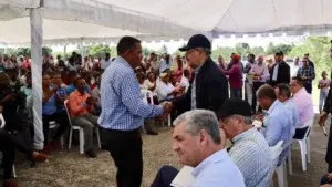 Danilo Medina promete apoyar  a productores de piña de Monte Plata