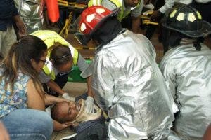 Un francés borracho cae del tercer nivel del Aeropuerto Las Américas