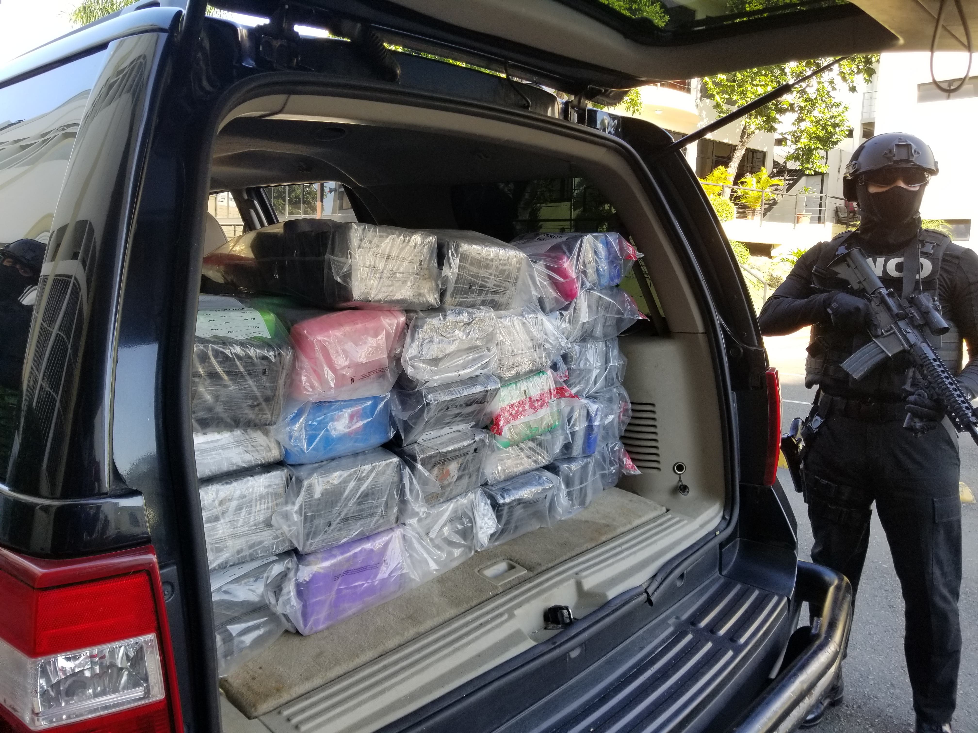 DNCD ocupa 144 paquetes de cocaína en Puerto Caucedo