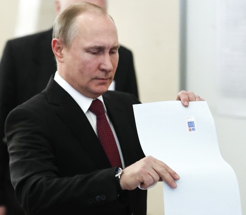 Putin gana comicios presidenciales
