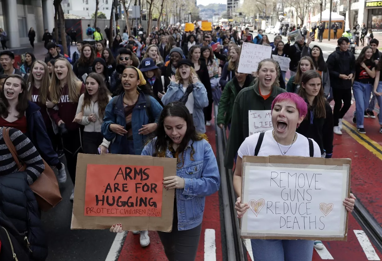 Student Walkouts Gun Violence California