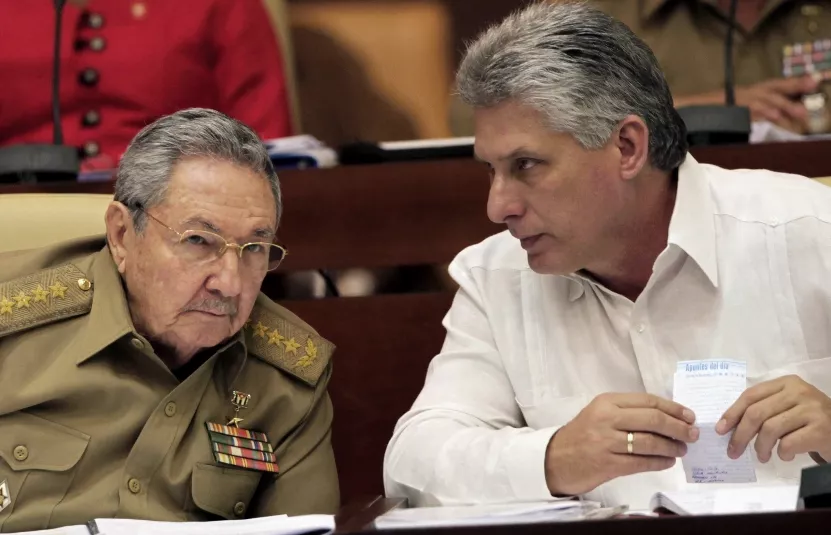 Raul Castro, Miguel Diaz-Canel