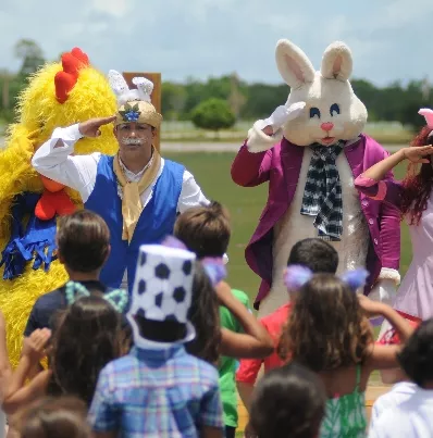 Una fiesta de pascua a favor de niños con problemas del corazón