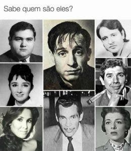 El elenco de El Chavo en una foto inédita que se hizo viral