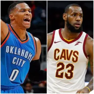 Westbrook y James brillan con sendos triples-dobles ganadores