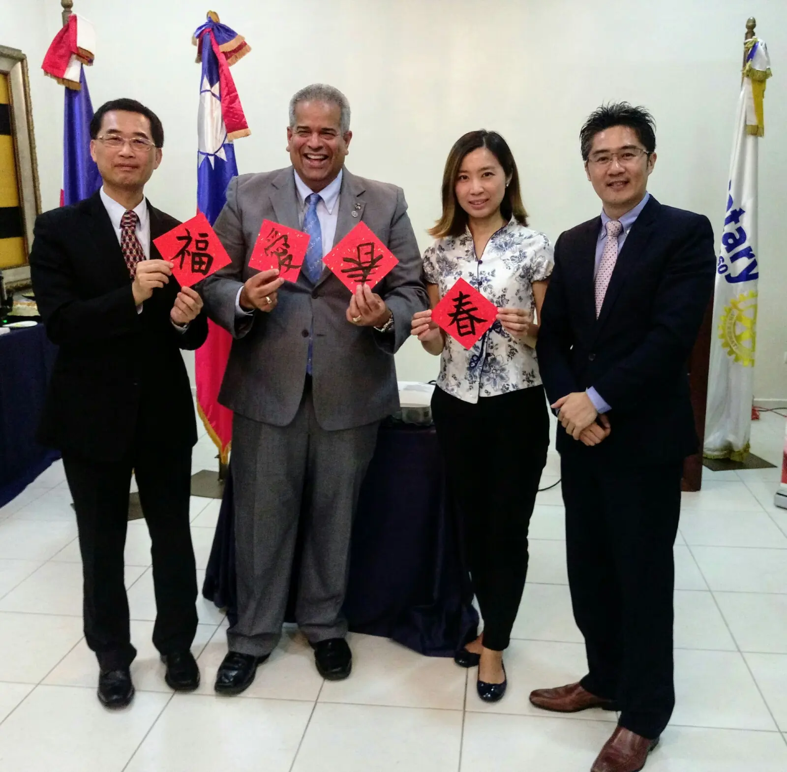 Embajada de Taiwán, Rotary e Interact se unen para presentación de becas
