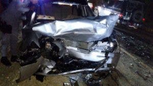 Accidente de tránsito en Nagua deja dos muertos y varios heridos