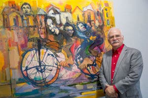 Willy Pérez lleva su arte a Johnson & Wales University, Rhode Island