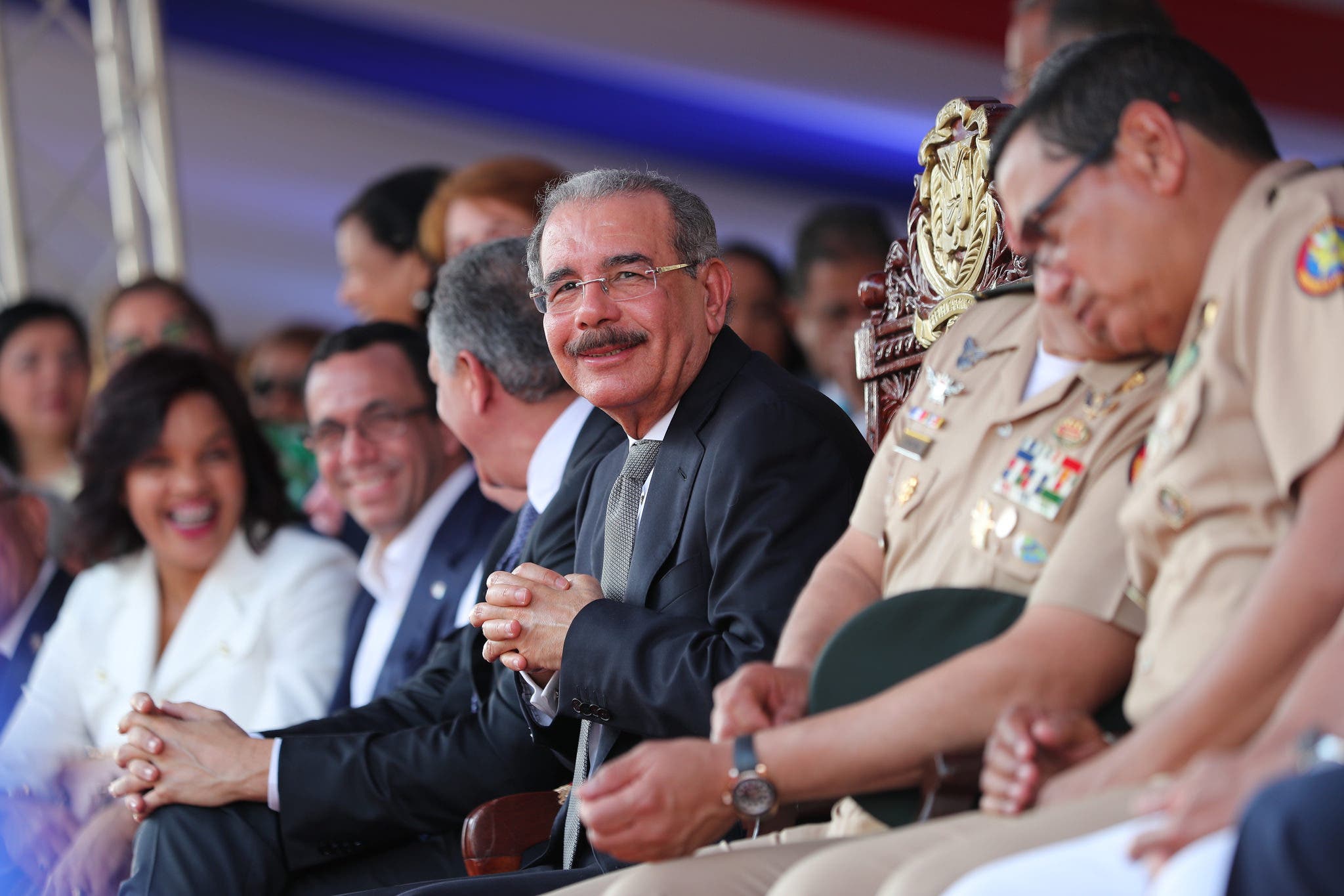 Presidente Danilo Medina encabeza desfile por el 174 aniversario de la Batalla del 19 de Marzo