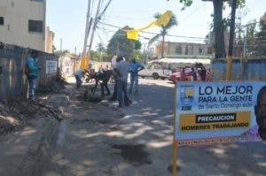 Intervienen sector Mandinga en Santo Domingo Este