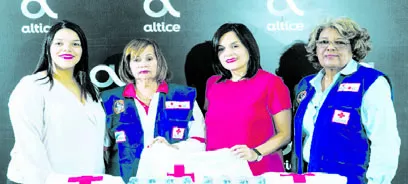 Altice Dominicana respalda la labor de la Cruz Roja