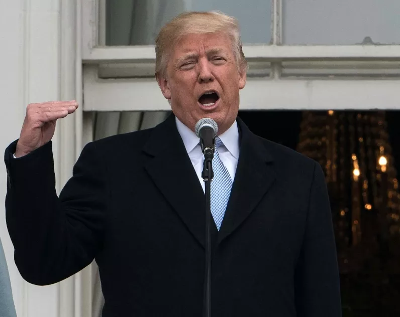 US President Donald Trump and First Lady Melania Trump hosts White House Easter Egg Roll