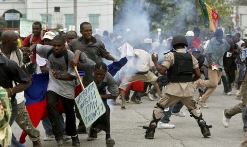 En Haití matan un hombre durante una manifestación