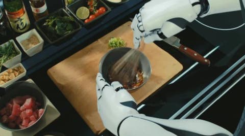 Sony trabaja en el desarrollo de un robot de uso doméstico capaz de cocinar
