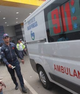 Las ambulancias del 911 estuvieron activas en el asueto.