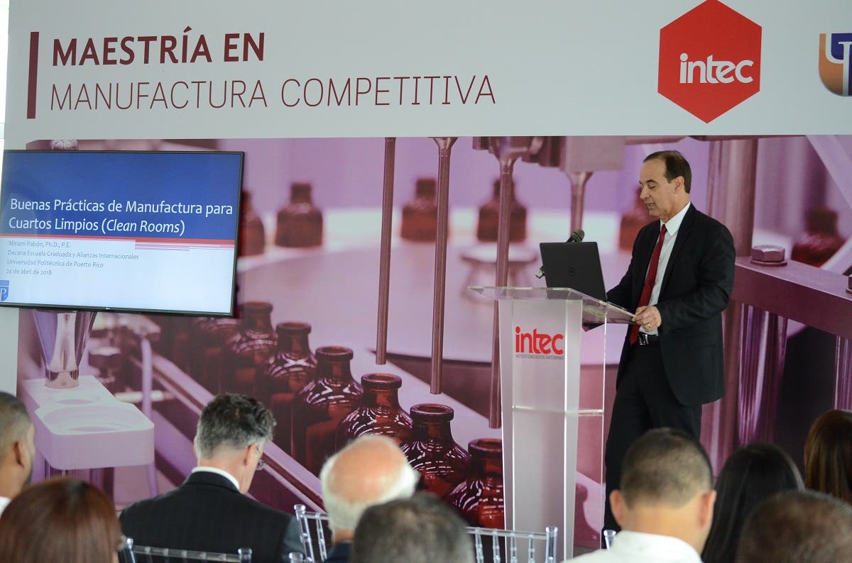 Intec lanza primera maestría en Manufactura Competitiva del país