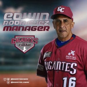 Gigantes del Cibao designan al boricua Edwin Rodríguez como su dirigente