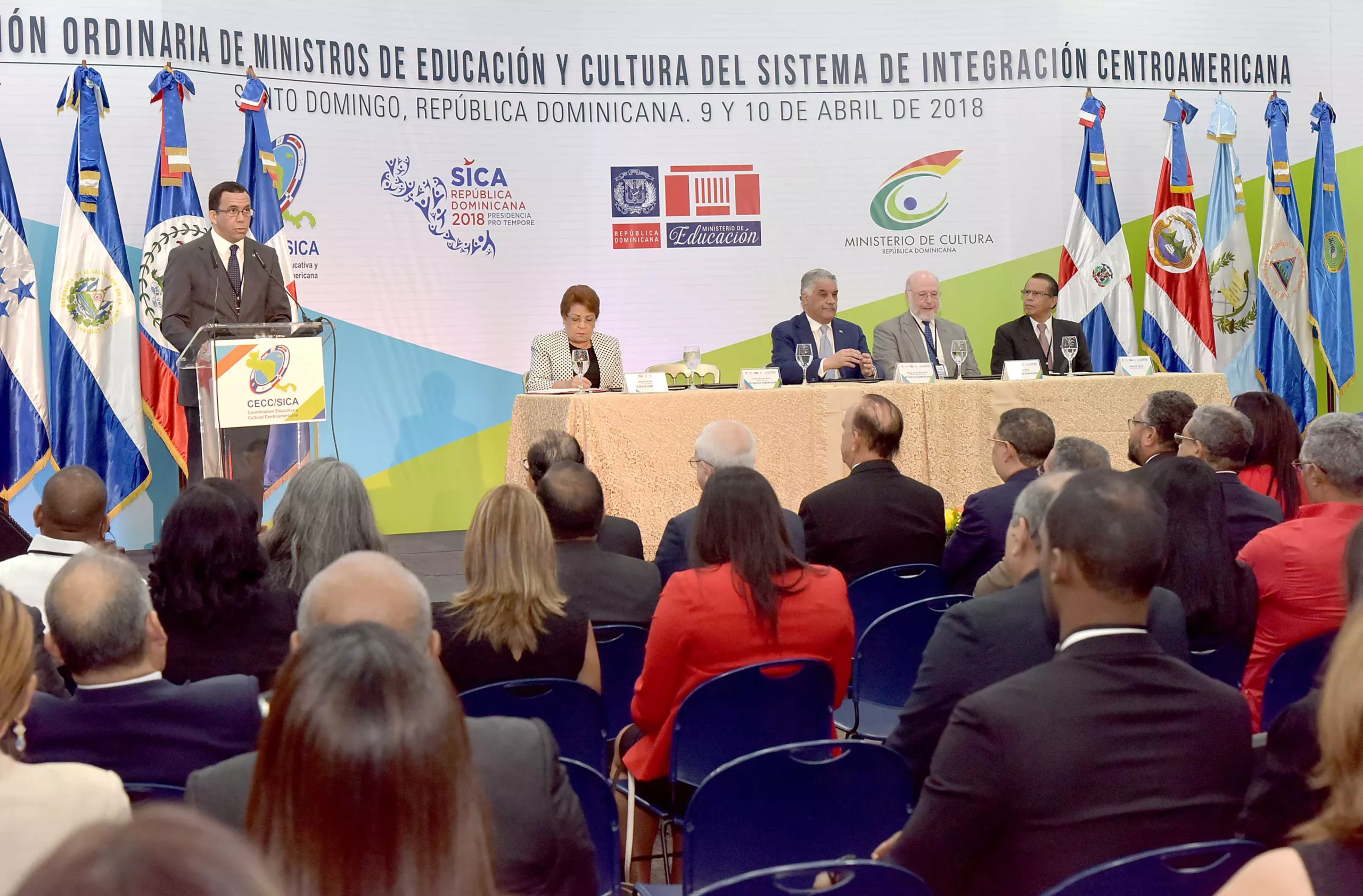 Ministros de Educación y Cultura de Centroamérica inician reunión en RD para avanzar en propósitos comunes 