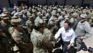 Arizona envía a 225 soldados de la Guardia Nacional a la frontera con México