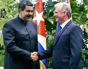 Díaz-Canel asume primera línea de defensa de Nicolás Maduro ante sanciones