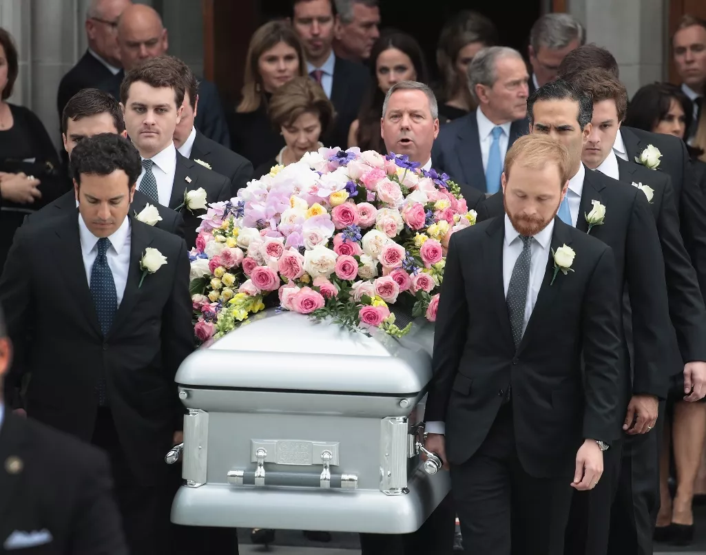 Mourners, Including Former Presidents, Attend Funeral For Barbara Bush