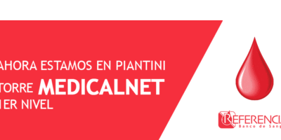 Referencia con nuevo centro de donación de sangre