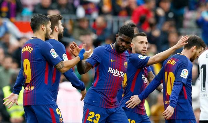 Barcelona fija record con invicto de 39 partidos en liga